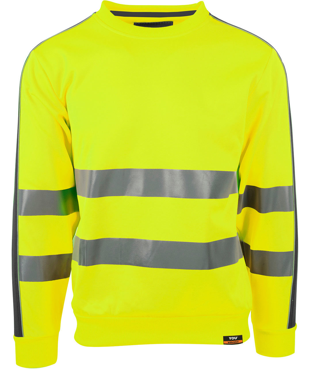 YOU Stockholm sweatshirt, Varsel Gul