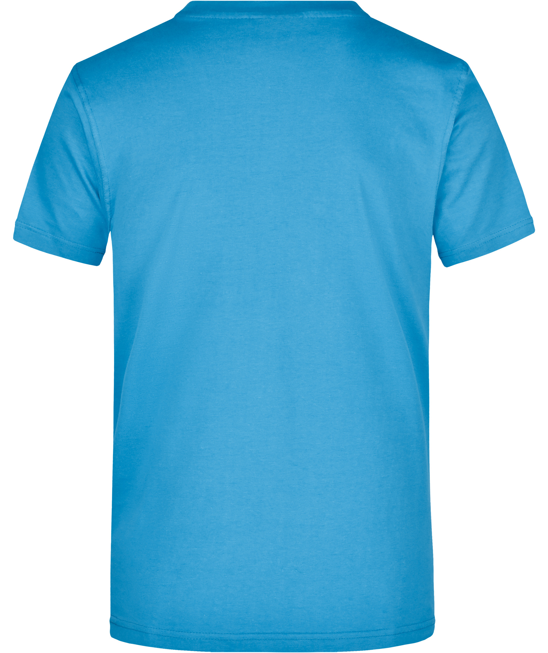 James & Nicholson T-shirt Round-T Heavy, Aqua, large image number 1