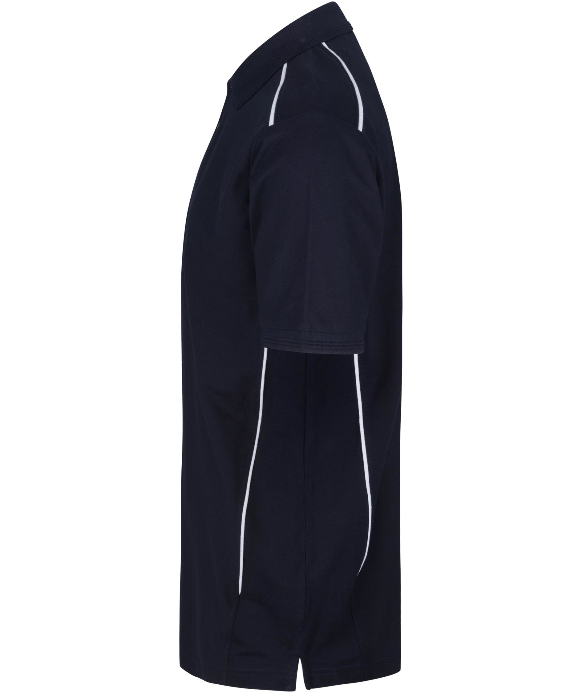 ID PRO Wear pipings polo shirt, Marine Blue, large image number 3