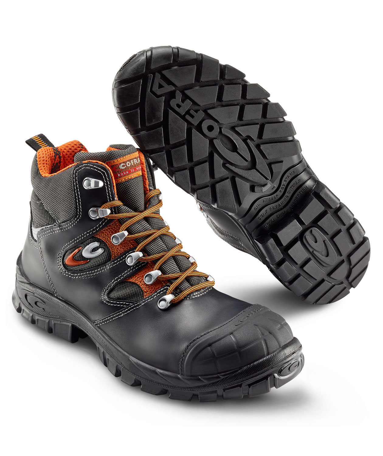 Cofra Troll Sicherheitsstiefeletten S3, Schwarz, large image number 0