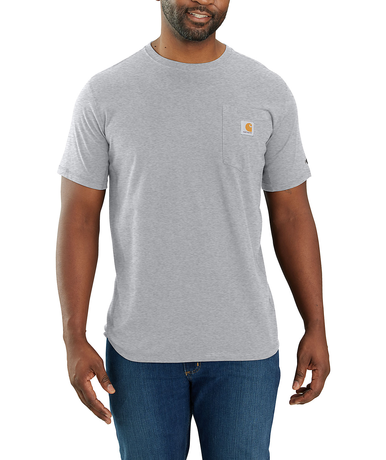 Carhartt Force T-skjorte, Heather Grey