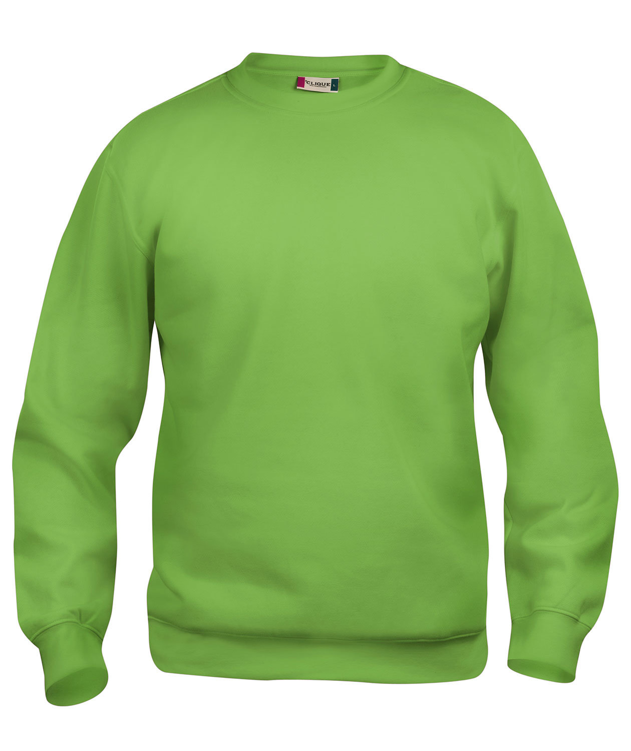 Clique Basic Roundneck sweatshirt, Ljusgr&ouml;n, Ljusgr&ouml;n, swatch