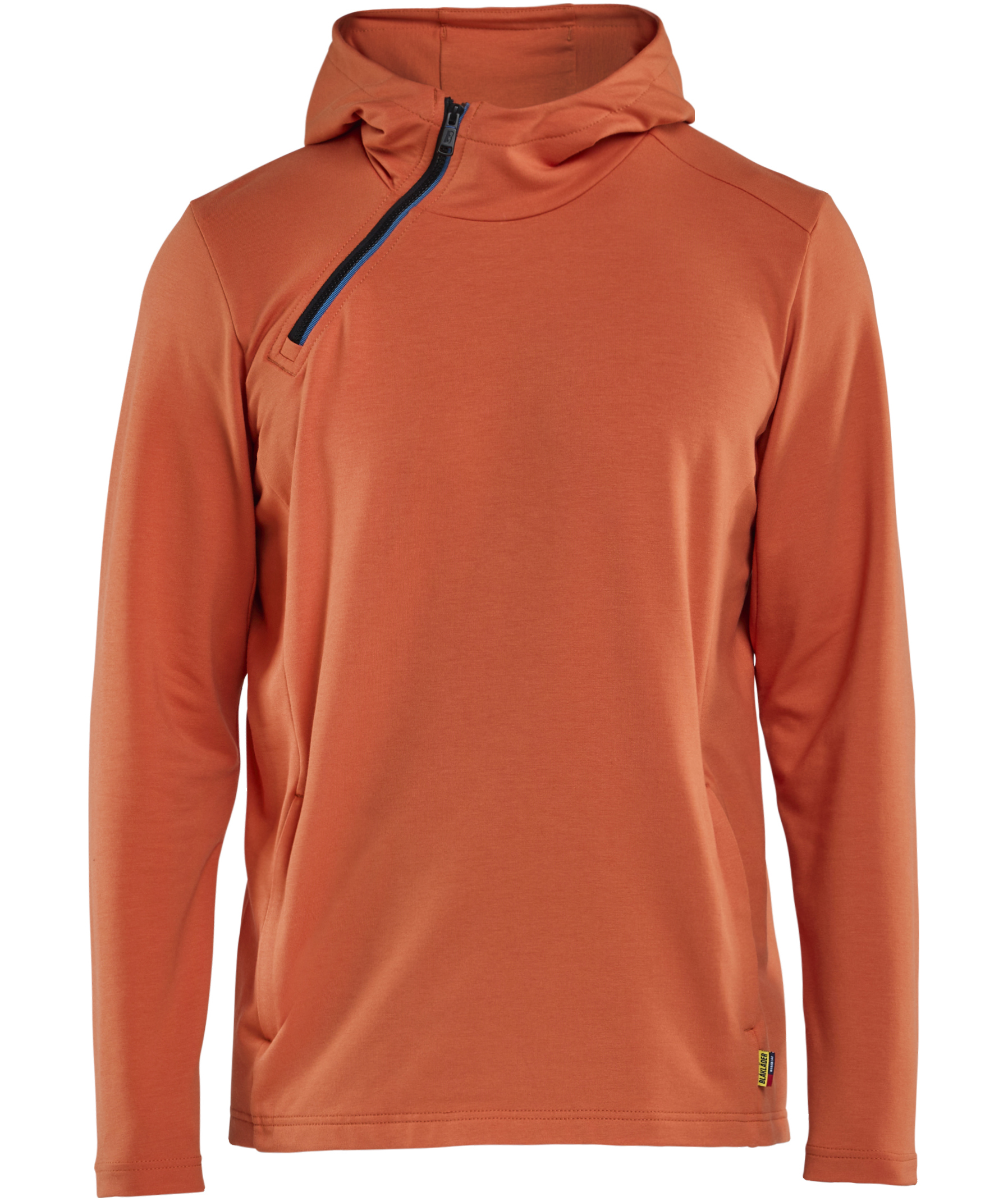 Bl&aring;kl&auml;der half zip hettegenser, , Orange/Rust, swatch