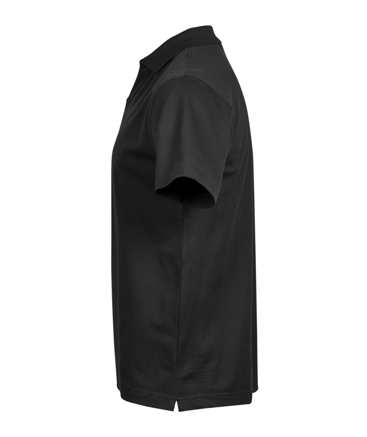 Tee Jays Luxury stretch polo T-skjorte, Svart, large image number 4