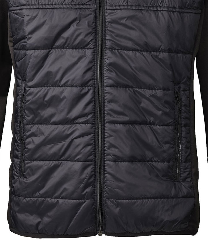 Xplor vattert jakke, Svart, large image number 2