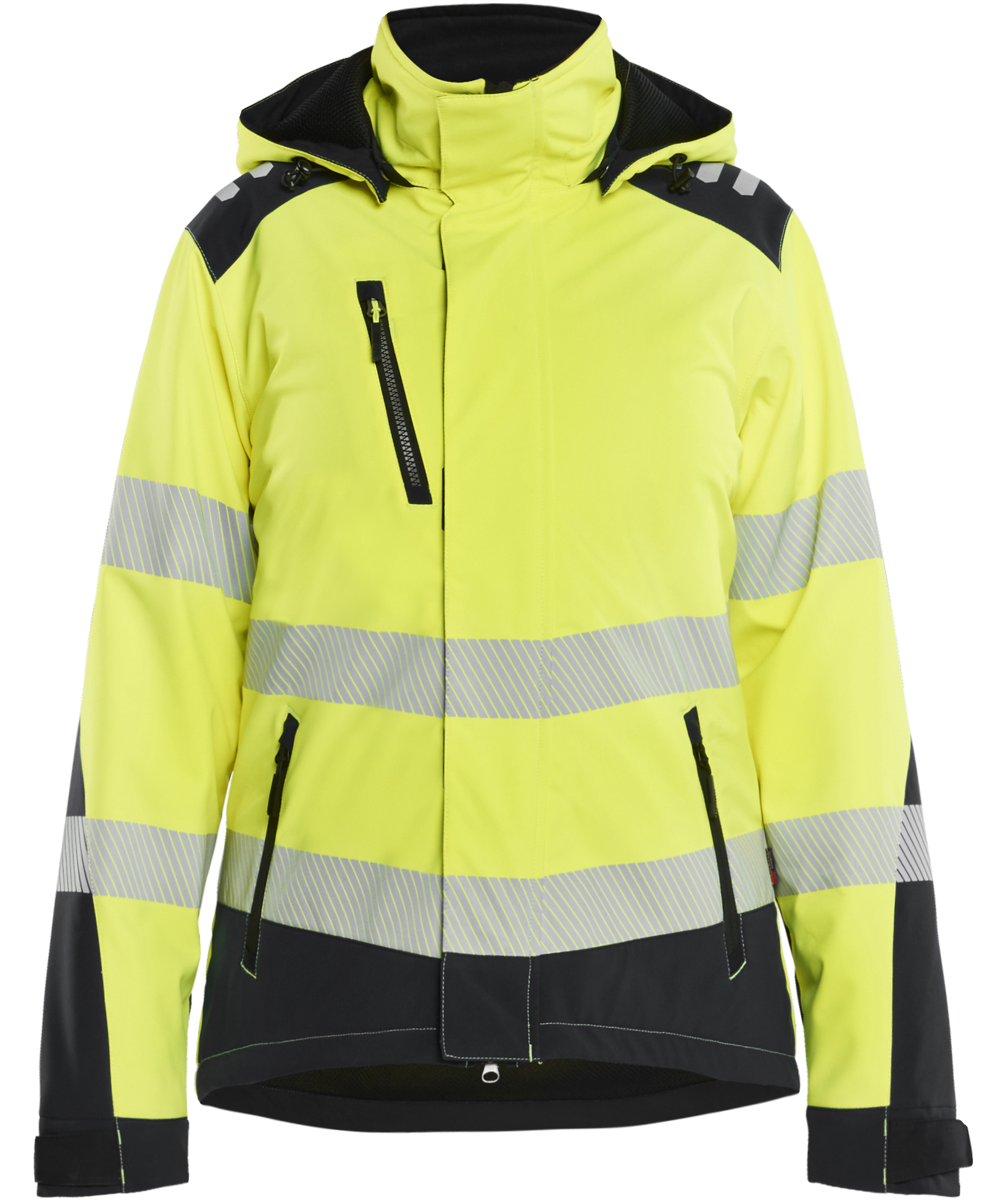 Bl&aring;kl&auml;der lightweight lined softshell jacket, Hi-vis Yellow/Black, large image number 0