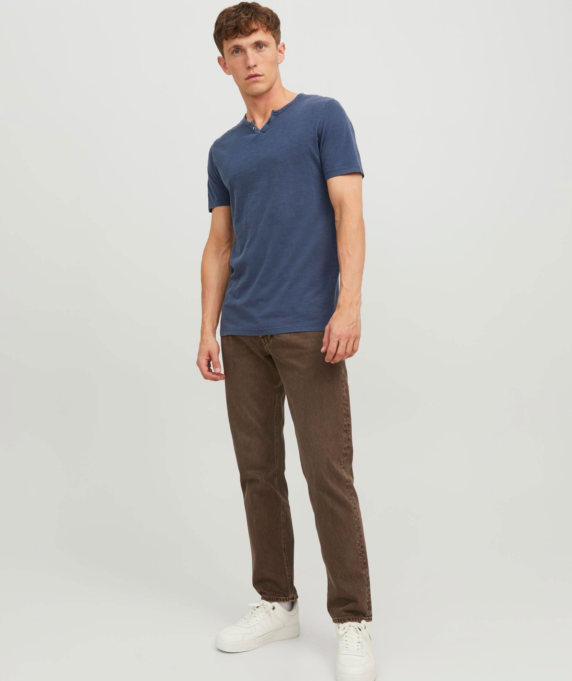 Jack & Jones JJESPLIT T-skjorte, Navy Blazer