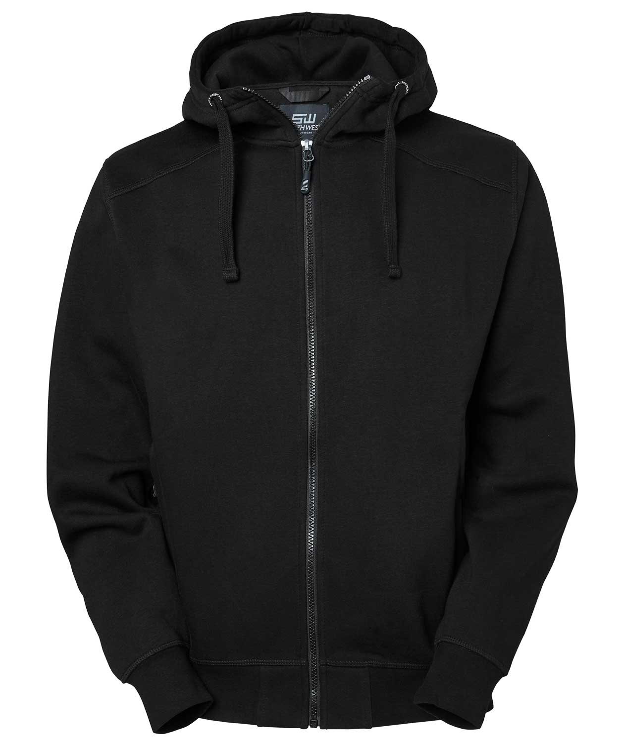 South West Franklin hoodie med blixtl&aring;s, Svart