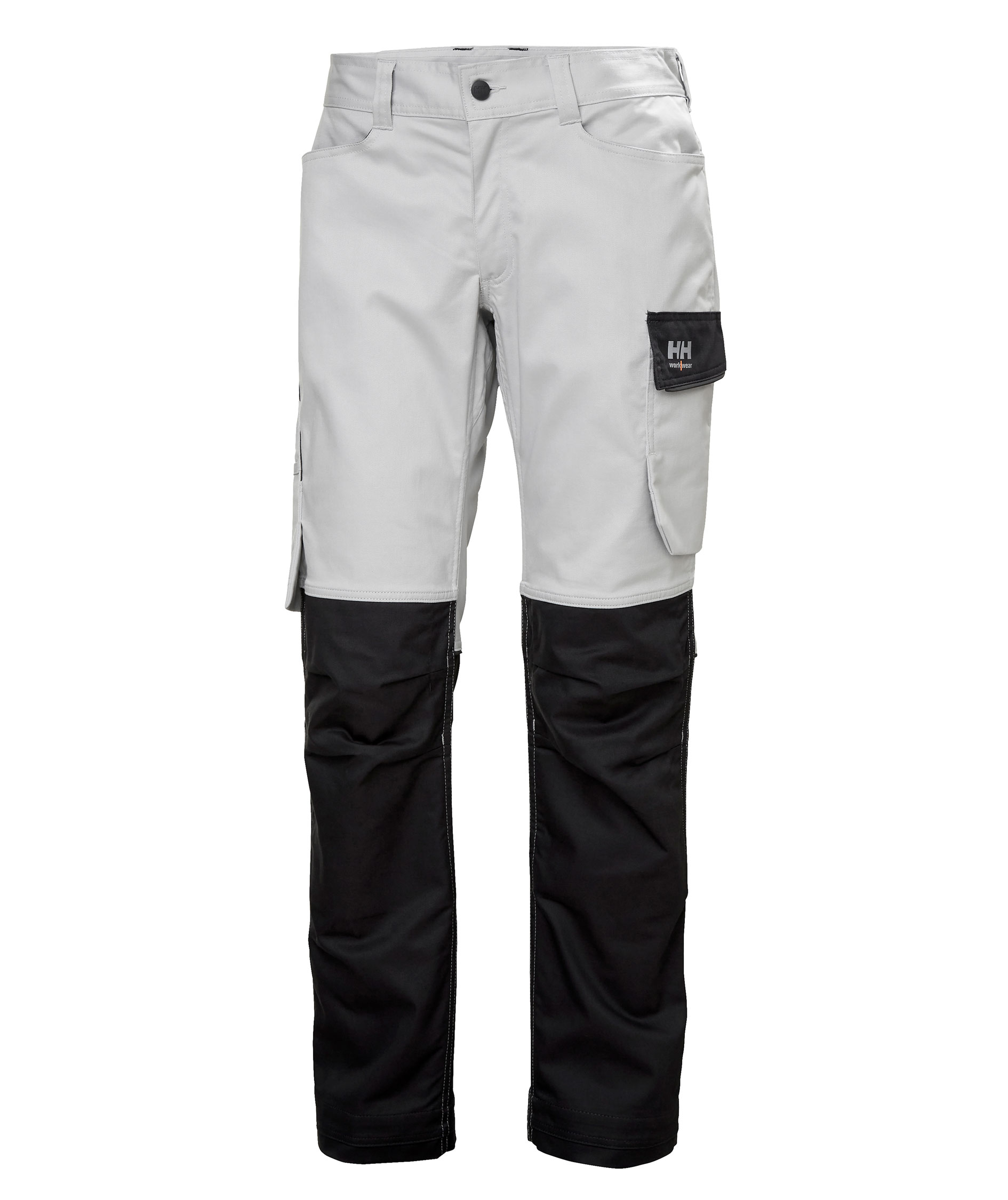 Helly Hansen Manchester work trousers, Grey fog/Ebony, Grey fog/Ebony, swatch