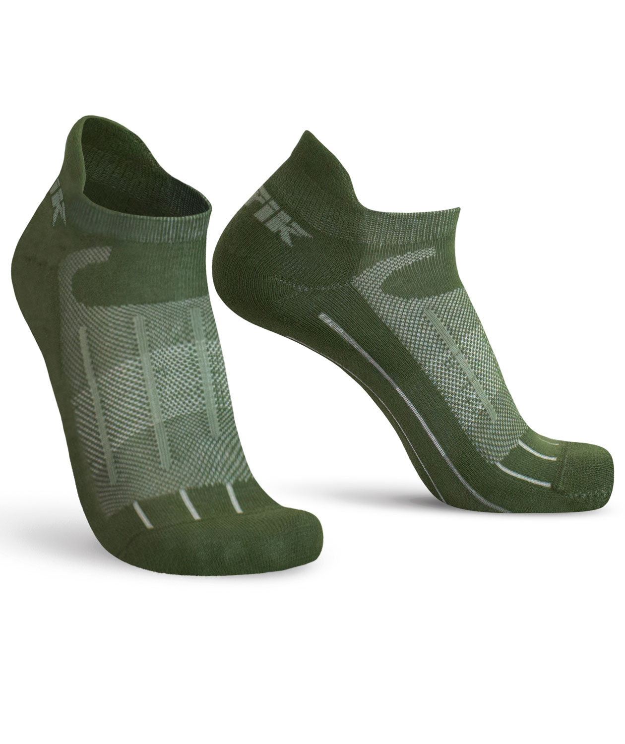 Worik Spyl ankelstrumpor, Milit&auml;rgr&ouml;n