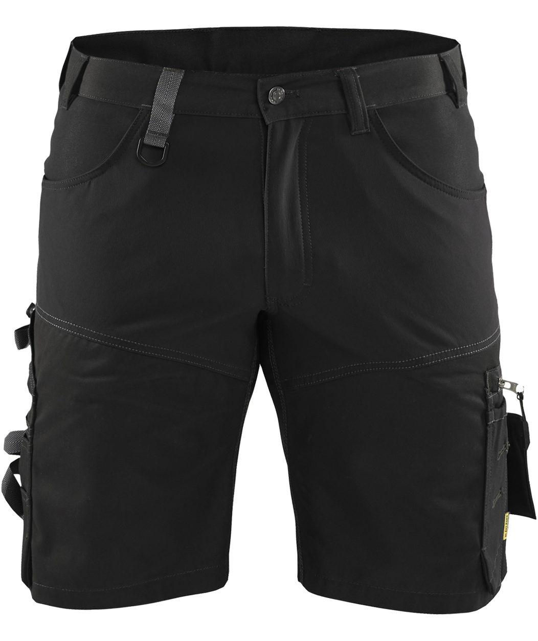 Bl&aring;kl&auml;der arbejdsshorts, Sort, Sort, swatch