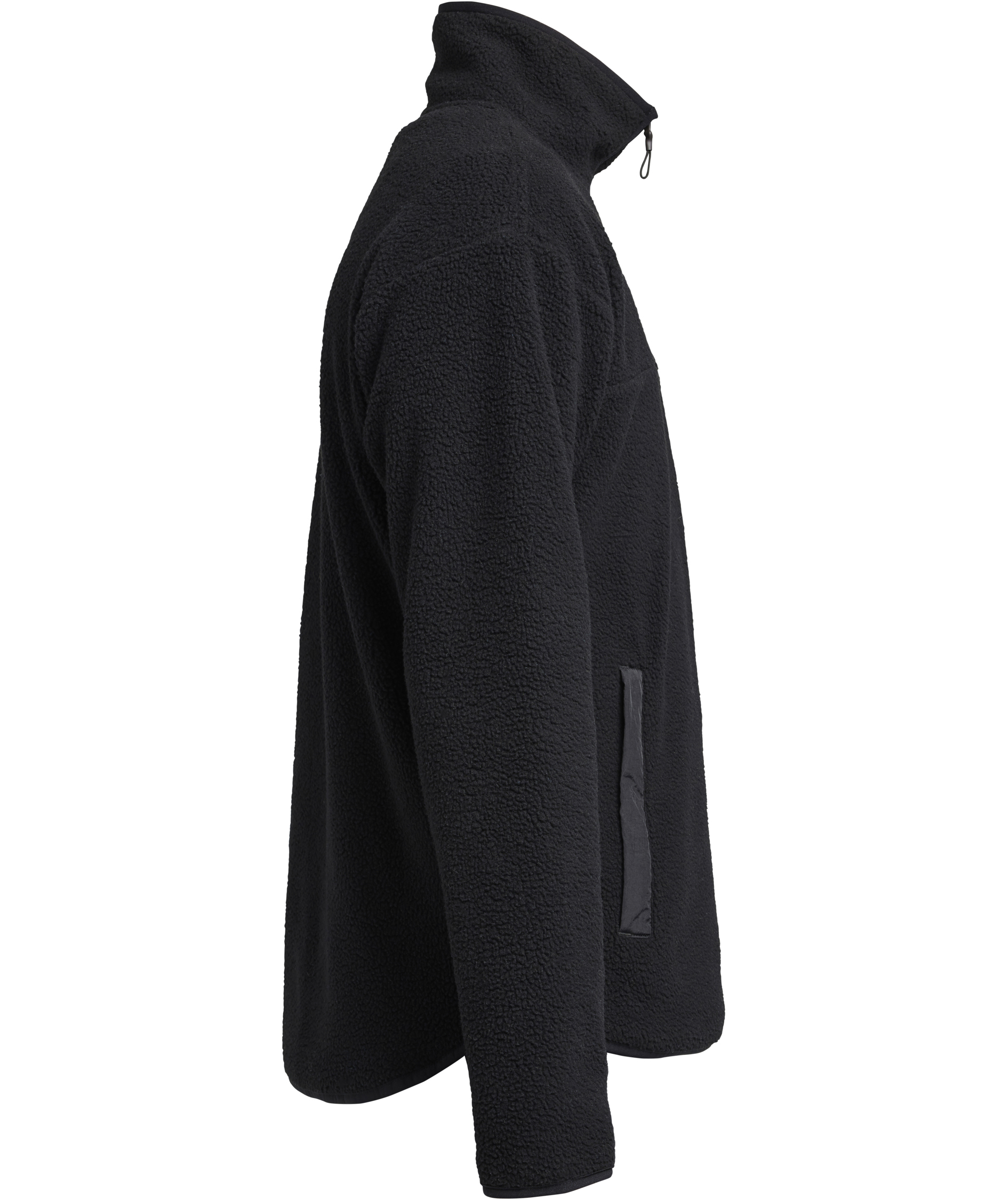 Tenson Yoke Faserpelz Halfzip, Black, large image number 3