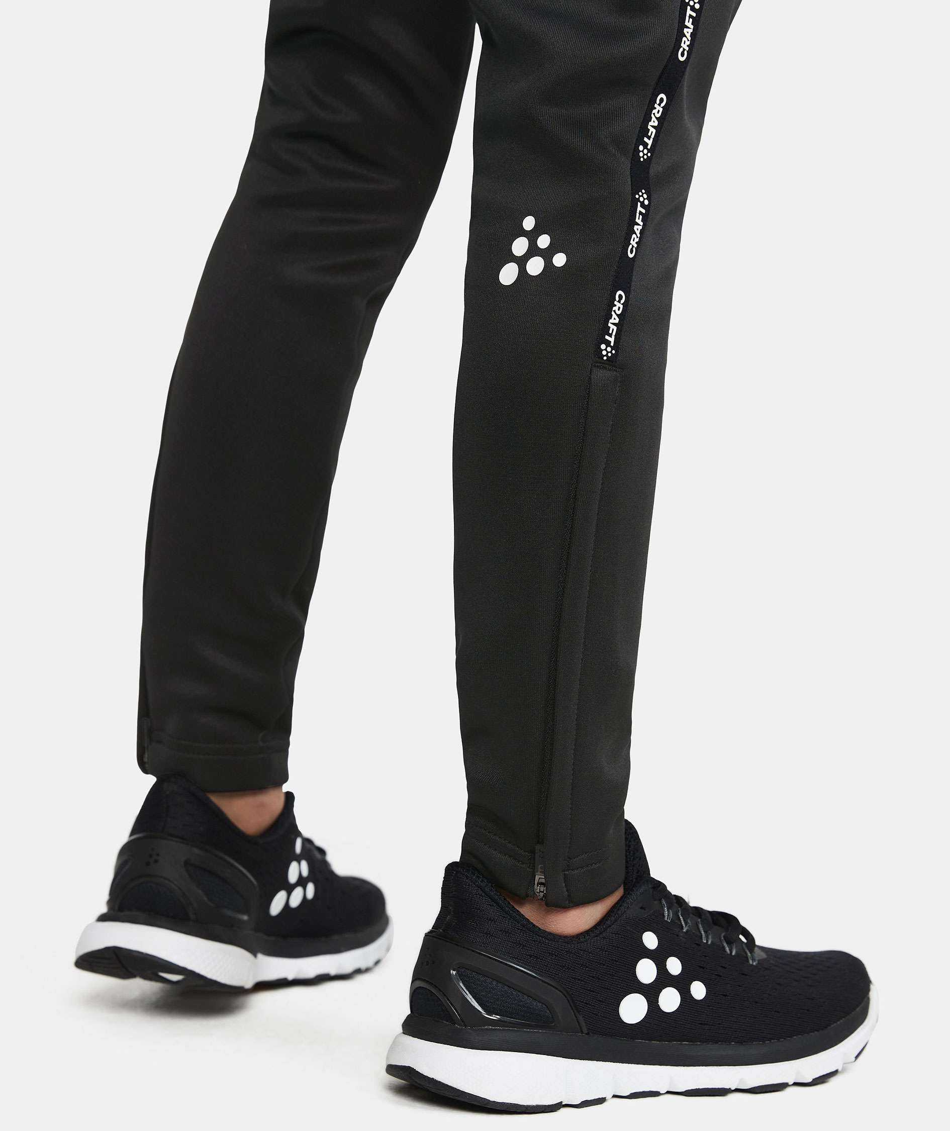 Craft squad 2.0 treningsbukser for barn, Black, large image number 5