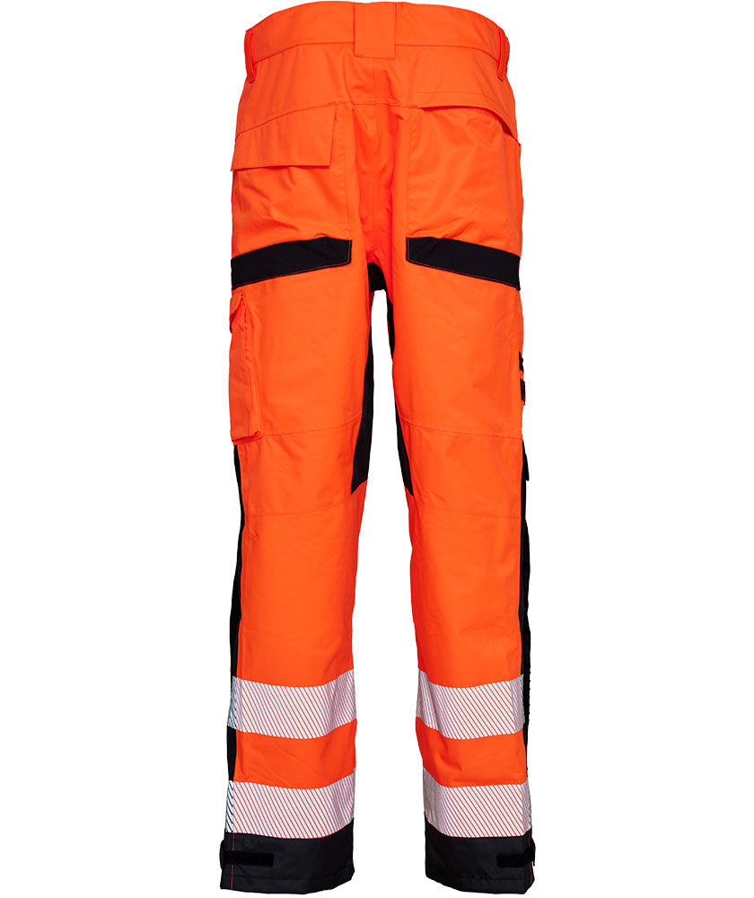 ELKA Visible Xtreme Arbeitshose, Hi-Vis Orange/Schwarz, large image number 1