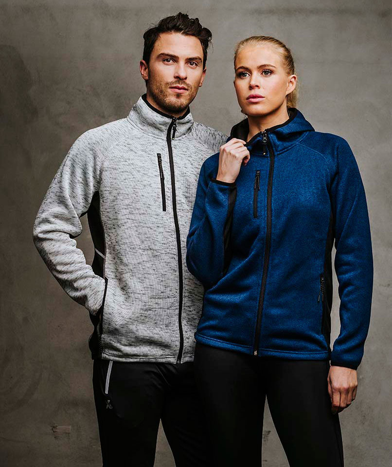 NYXX Essential fleece cardigan, Grey Melange, large image number 3