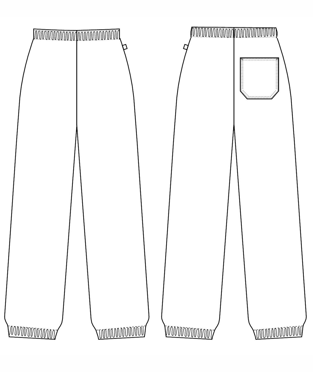 Kentaur  joggingbukser, Hvid, large image number 4