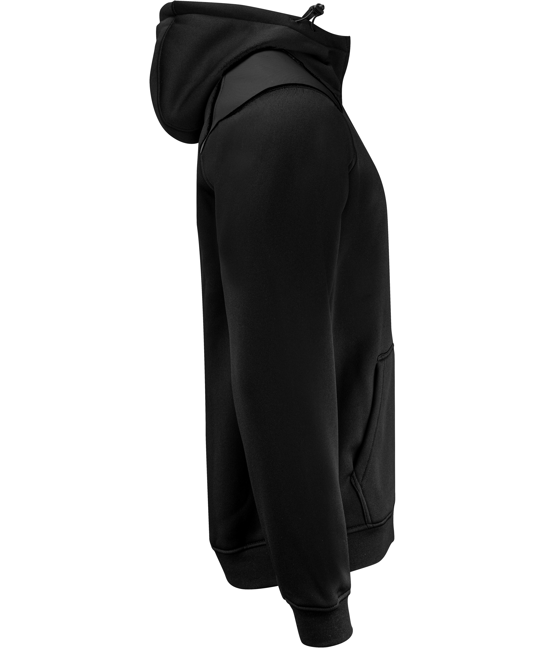 ProJob hoodie with zipper 2133, Black, large image number 2