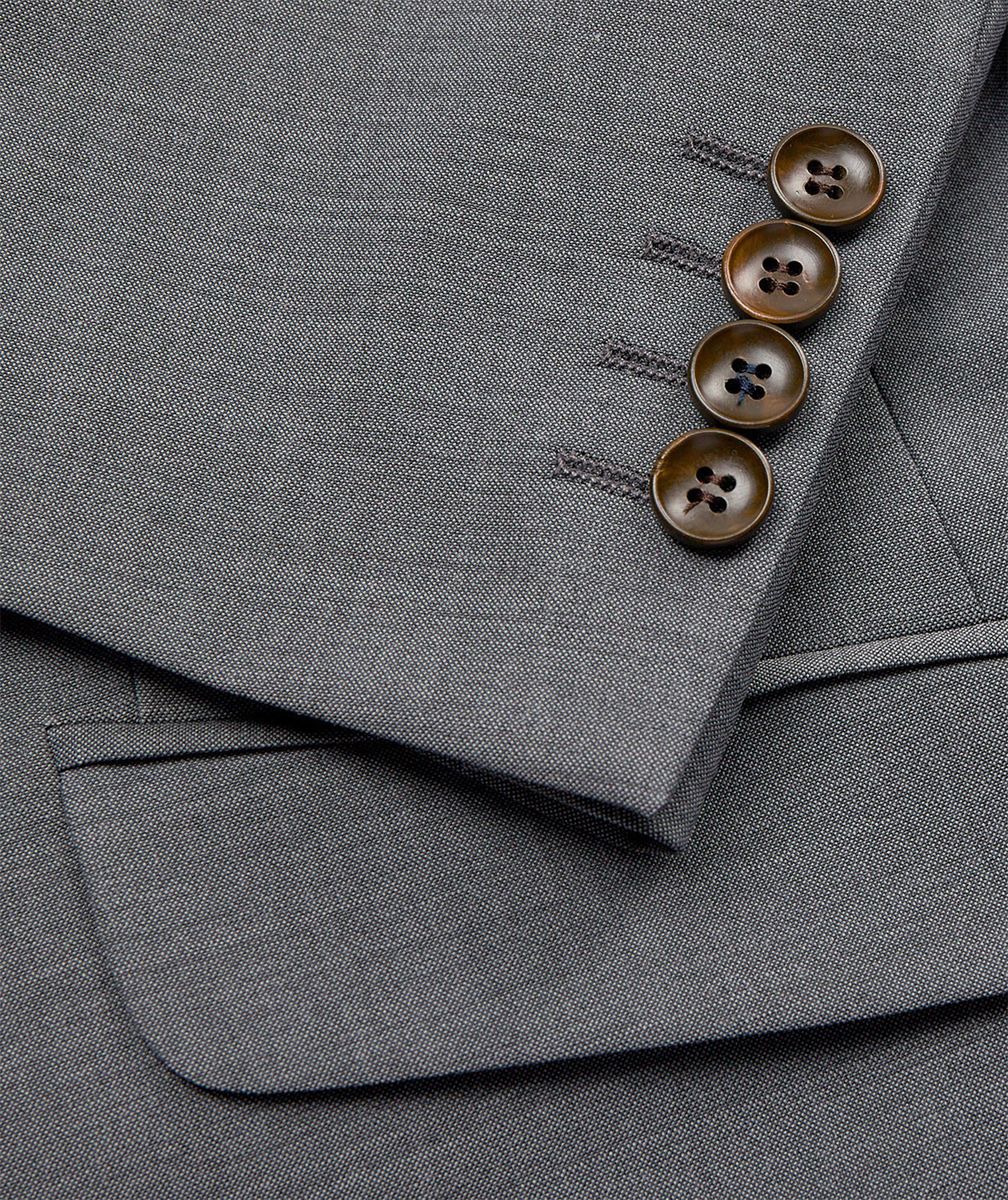 Sunwill Weft Stretch Modern fit ull kavaj, Mellangr&aring;, large image number 6