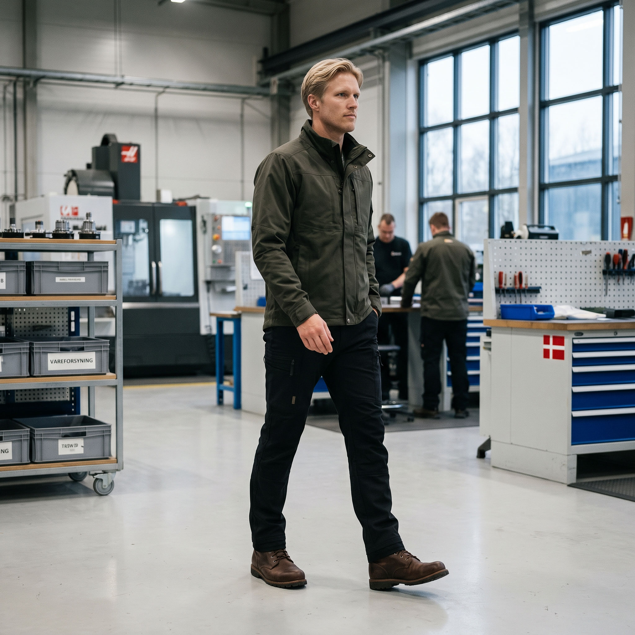 Westborn Active servicebukser full stretch