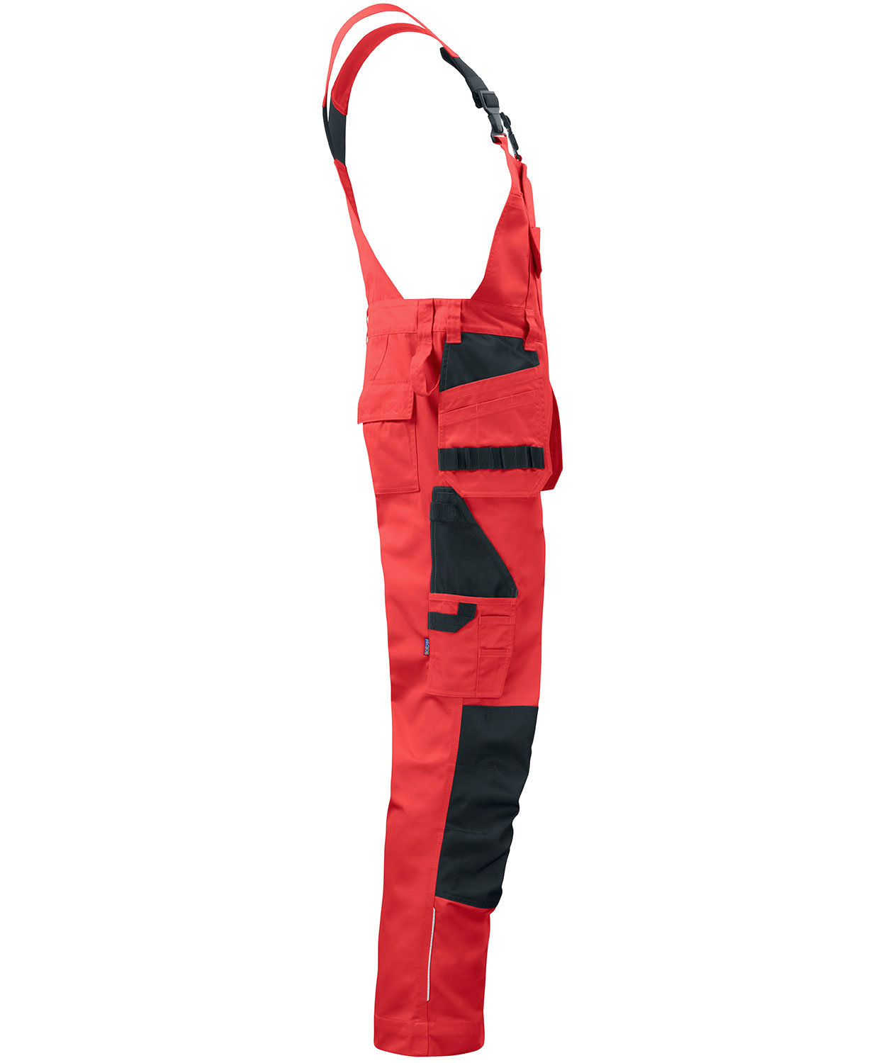 ProJob hantverksh&auml;ngselbyxa, R&ouml;d, large image number 3