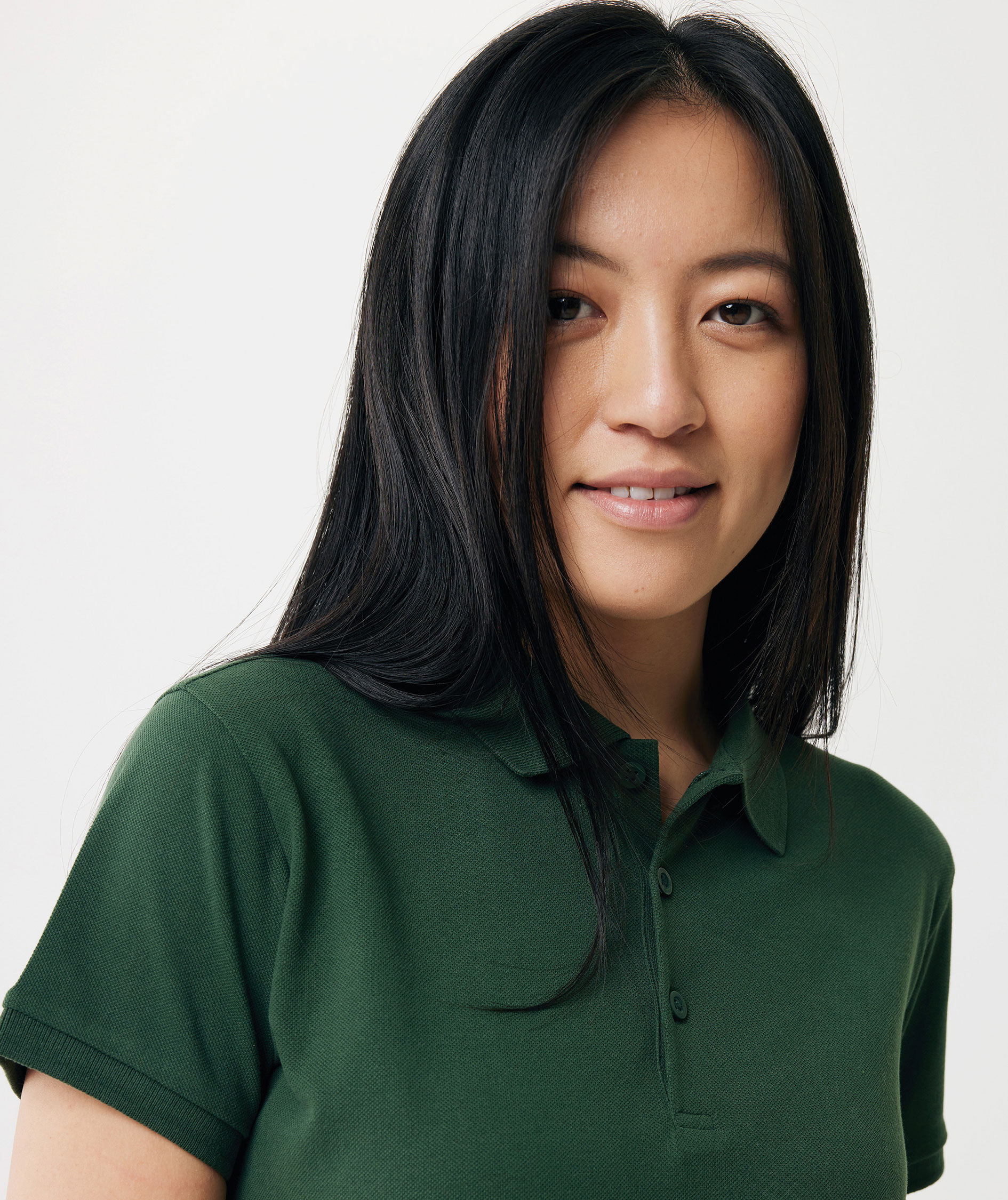 Iqoniq Yosemite Damen Poloshirt, Forest Green, large image number 5