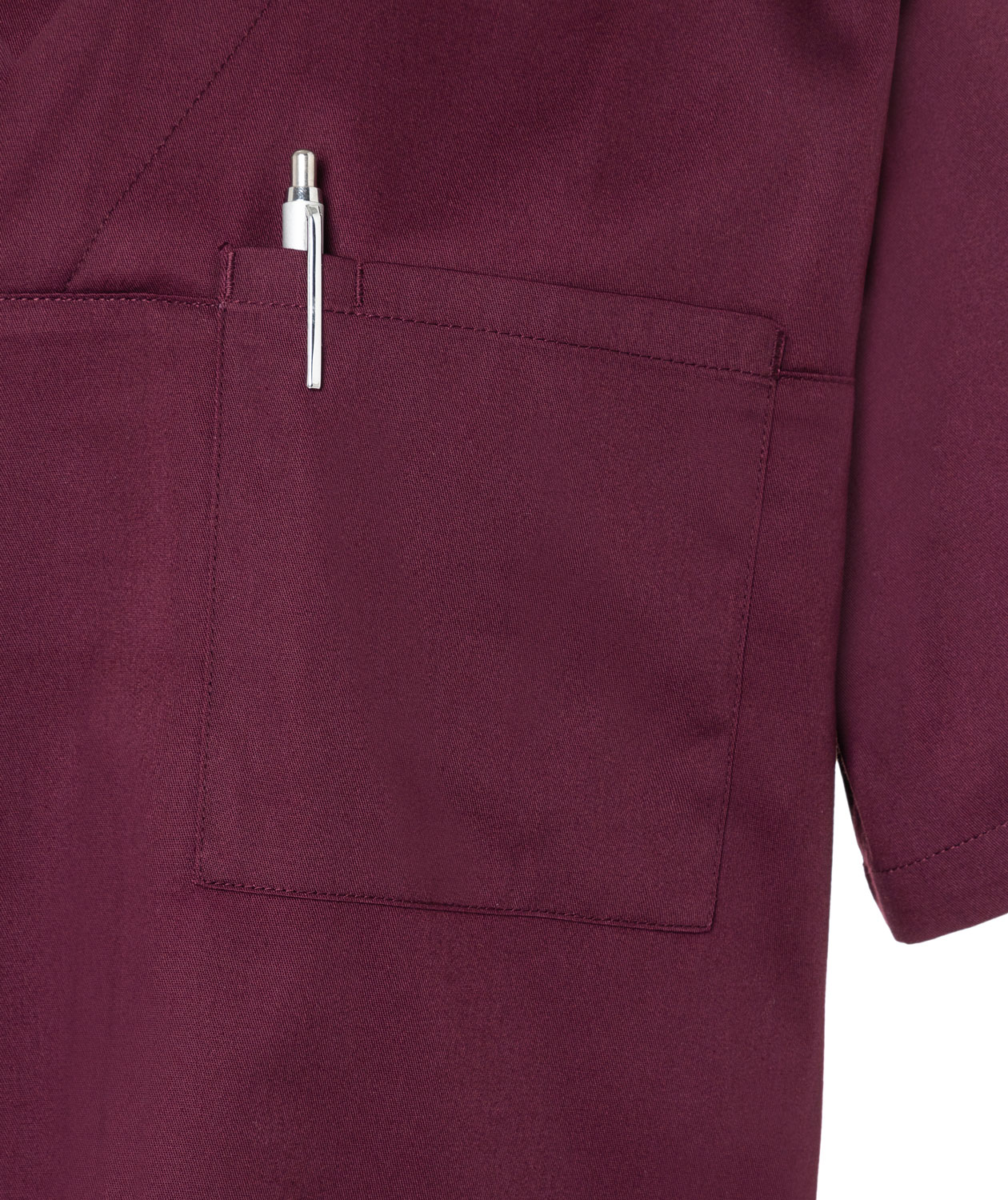 Karlowsky Essential smock, Aubergine, large image number 5