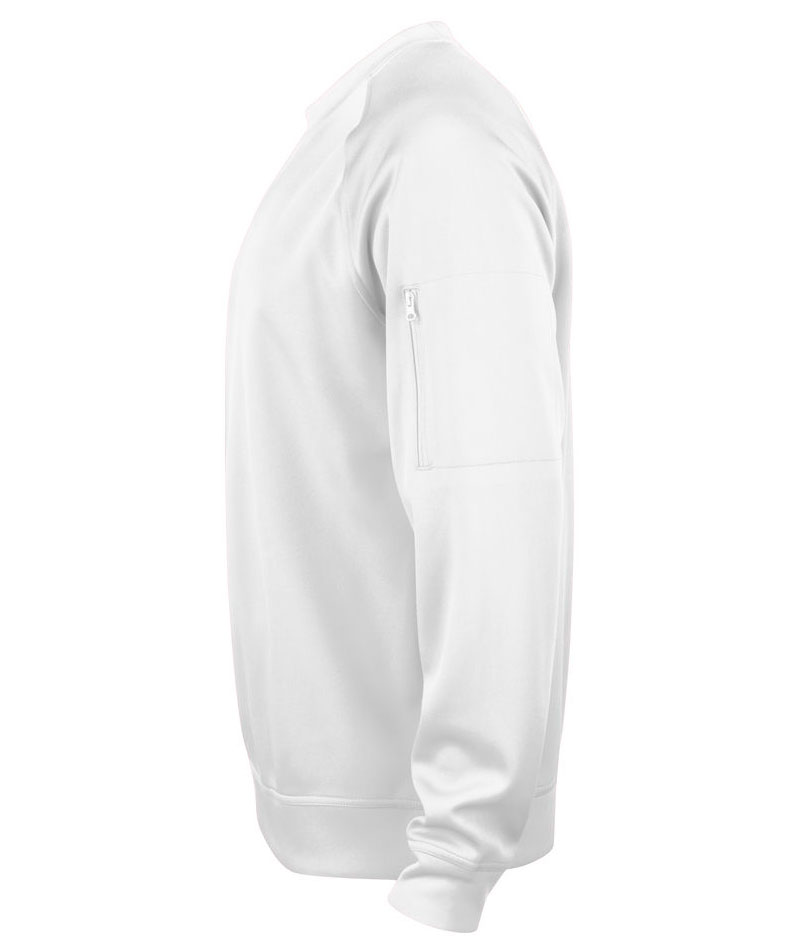 Clique Basic Active  sweatshirt, White, large image number 2