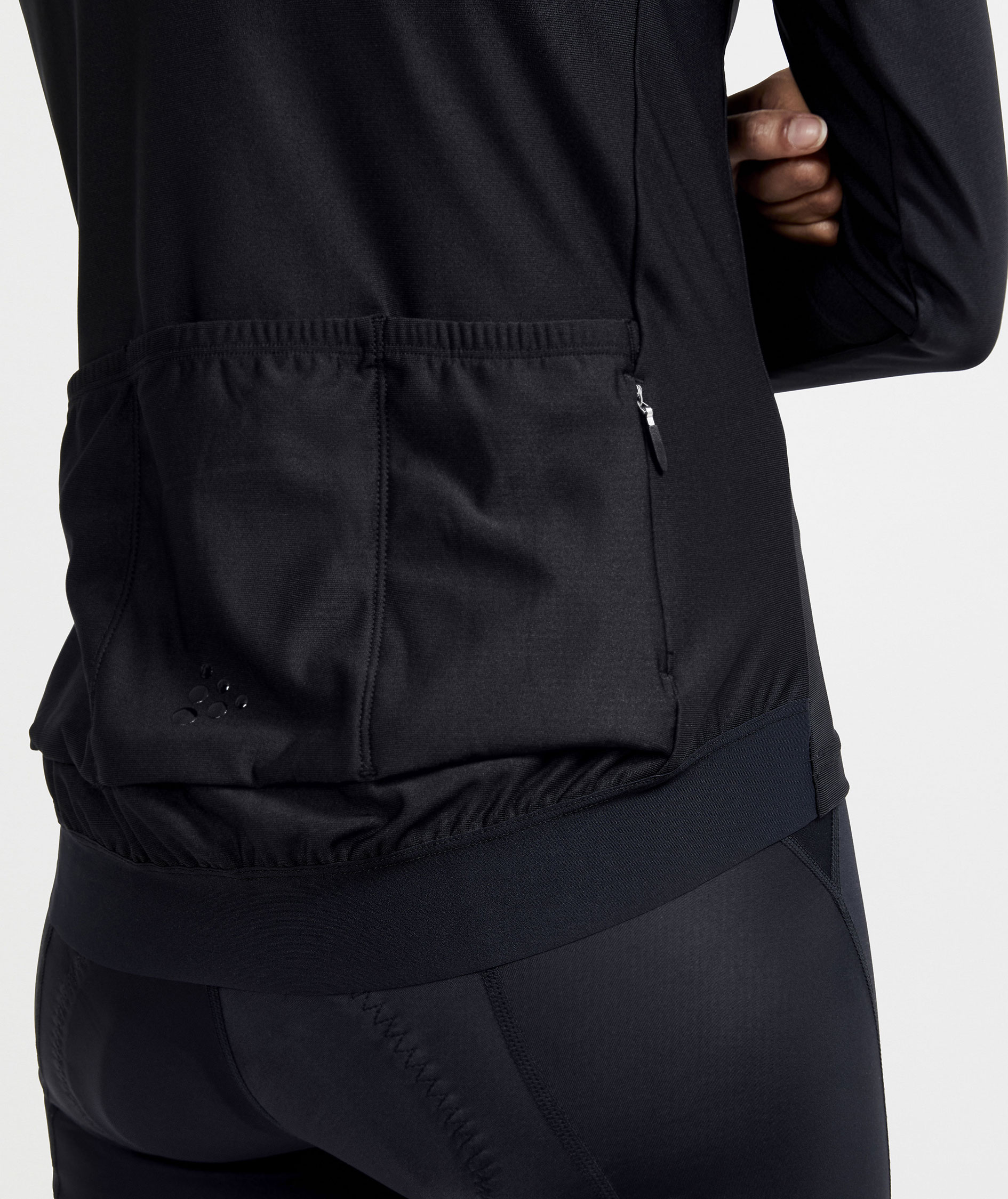 Craft Essence Damen Radtrikot, Schwarz, large image number 3