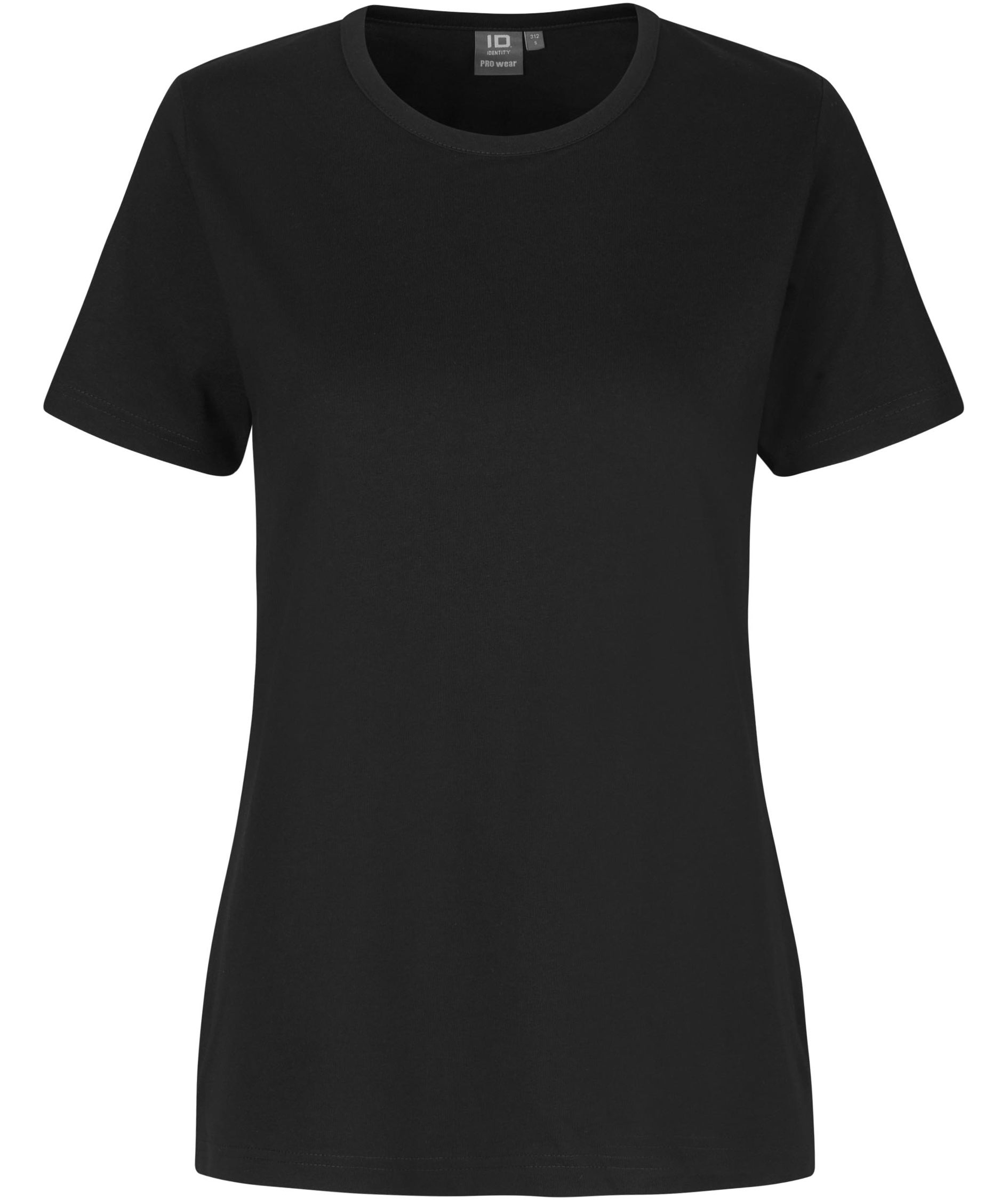 ID PRO Wear Damen T-Shirt, Schwarz, Schwarz, swatch