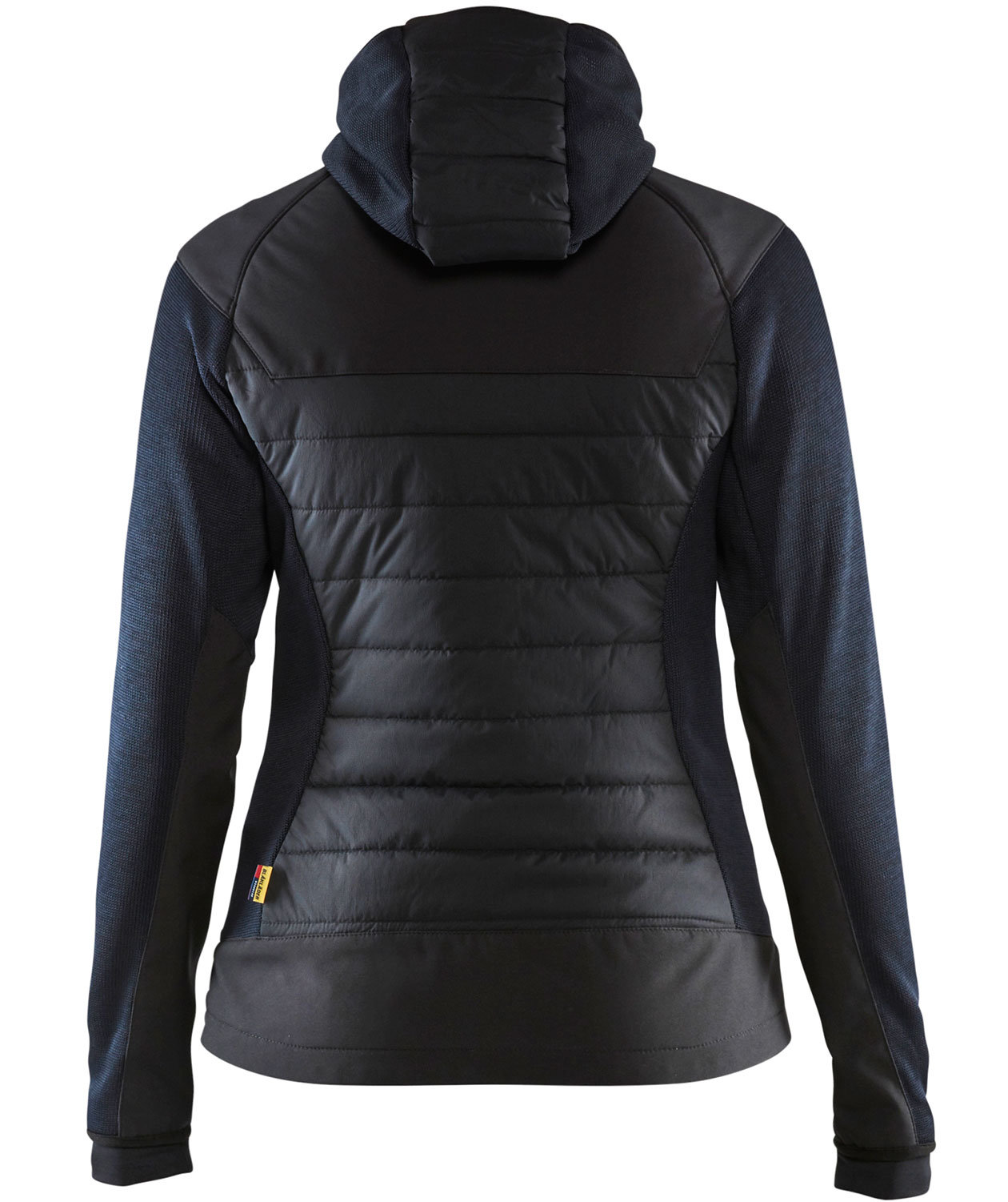 Bl&aring;kl&auml;der dame hybridjakke, M&oslash;rk Marinebl&aring;/Svart, large image number 1