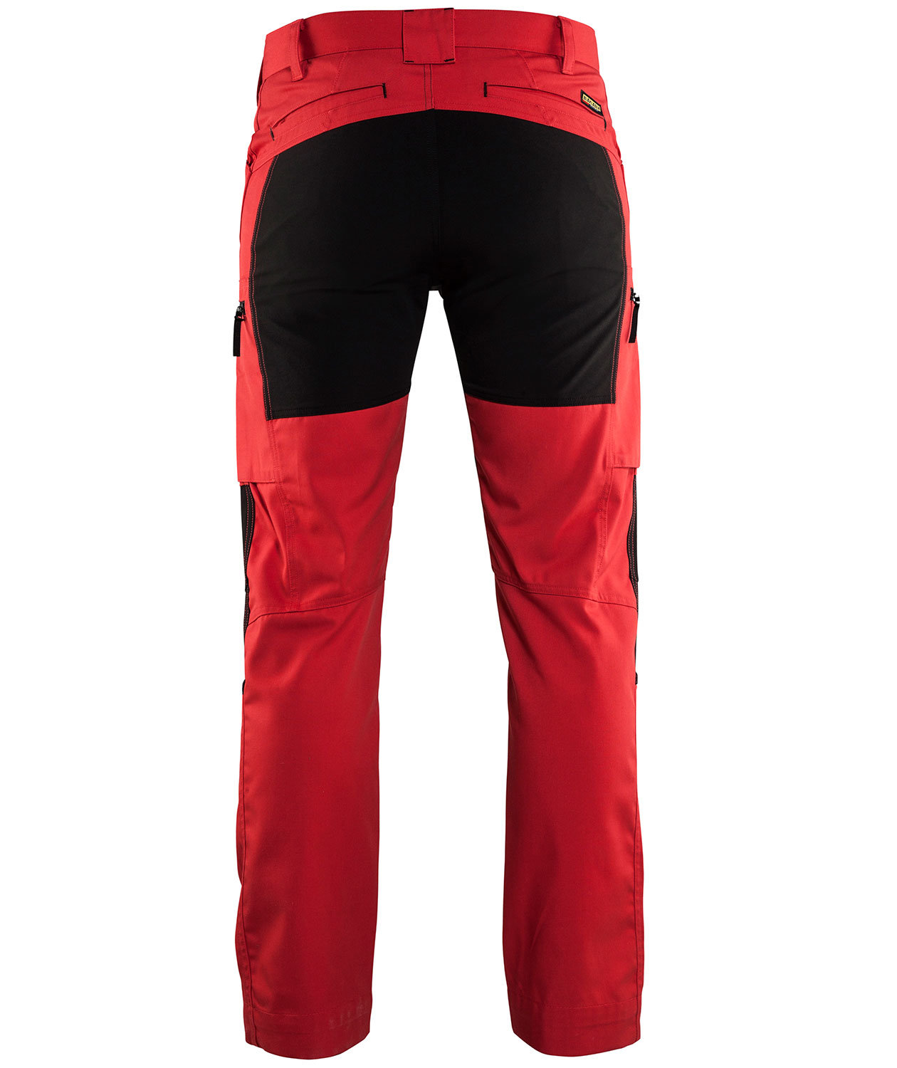Bl&aring;kl&auml;der Unite servicebukser, R&oslash;d/Sort, large image number 2