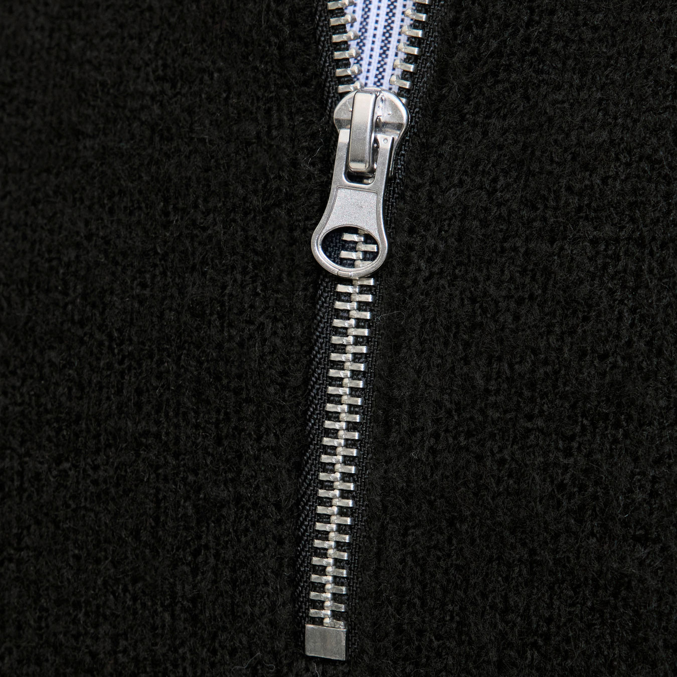 Jack & Jones JJESOHO OLLIE half zip stickad tr&ouml;ja, Svart, large image number 4