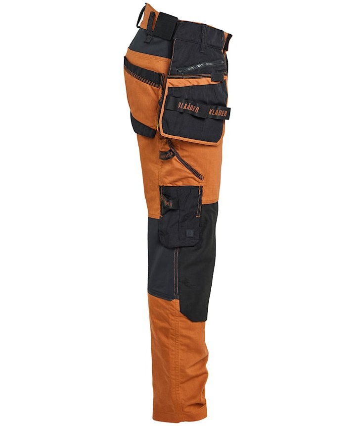 Bl&aring;kl&auml;der Striker h&aring;ndv&aelig;rkerbukser, Rust/sort, large image number 2