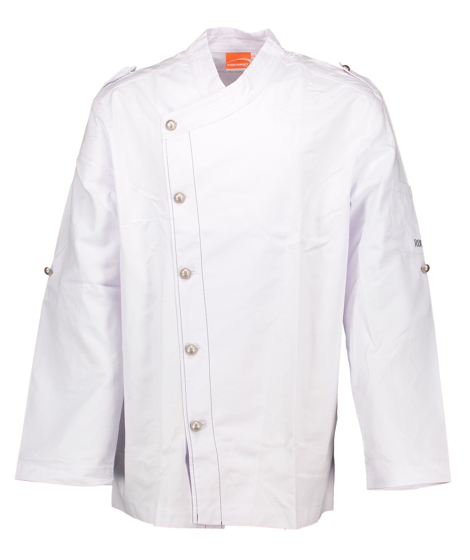 Karlowsky ROCK CHEF&reg; RCJM 1 kockjacka, Vit