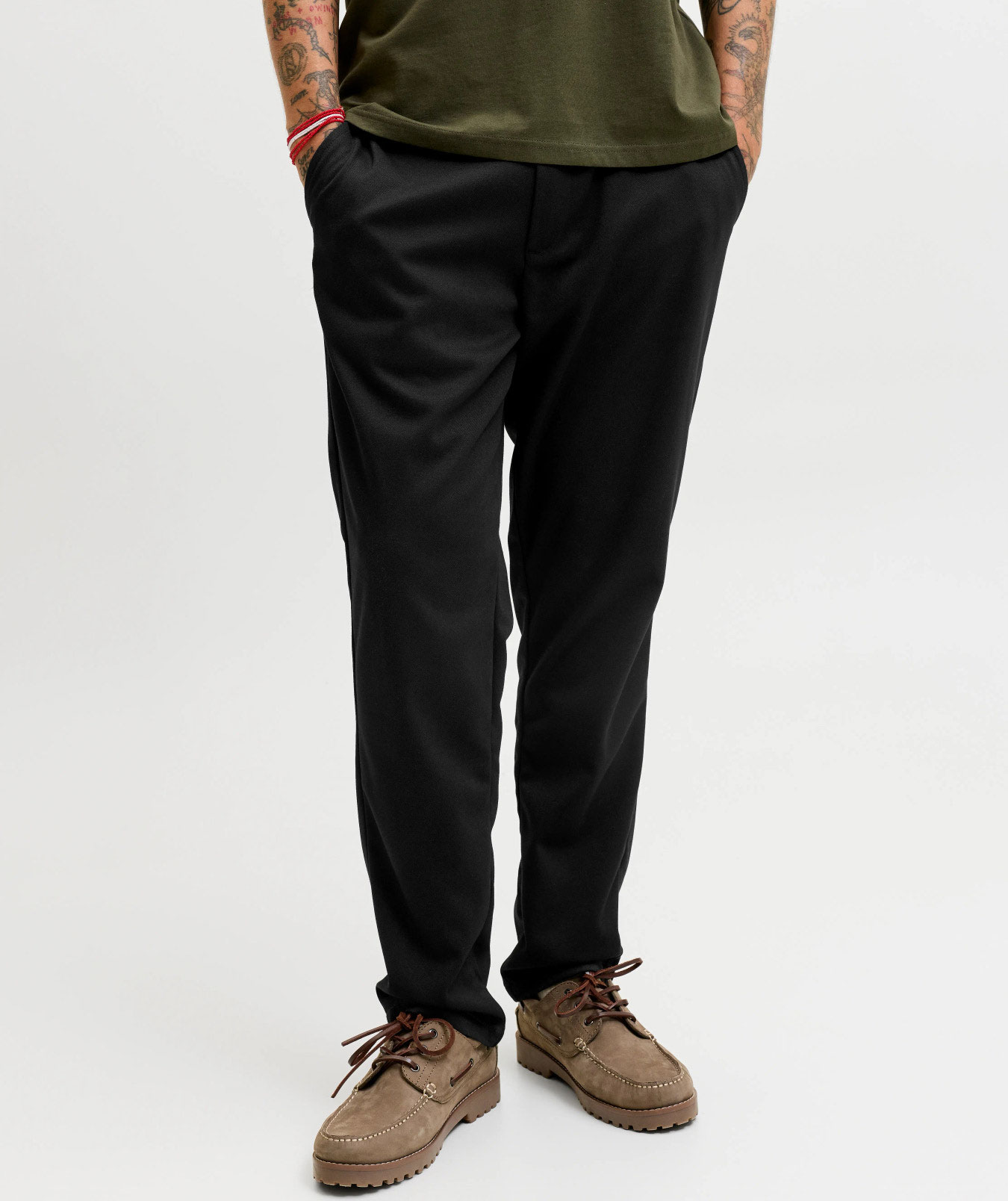 Jack & Jones JPSTOLLIE DEVON chinos, Black, large image number 5