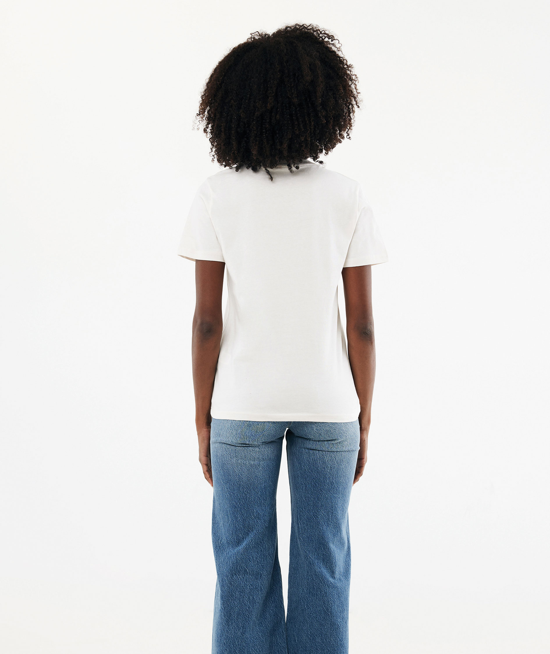 Iqoniq Brett T-shirt, Ivory White, large image number 3