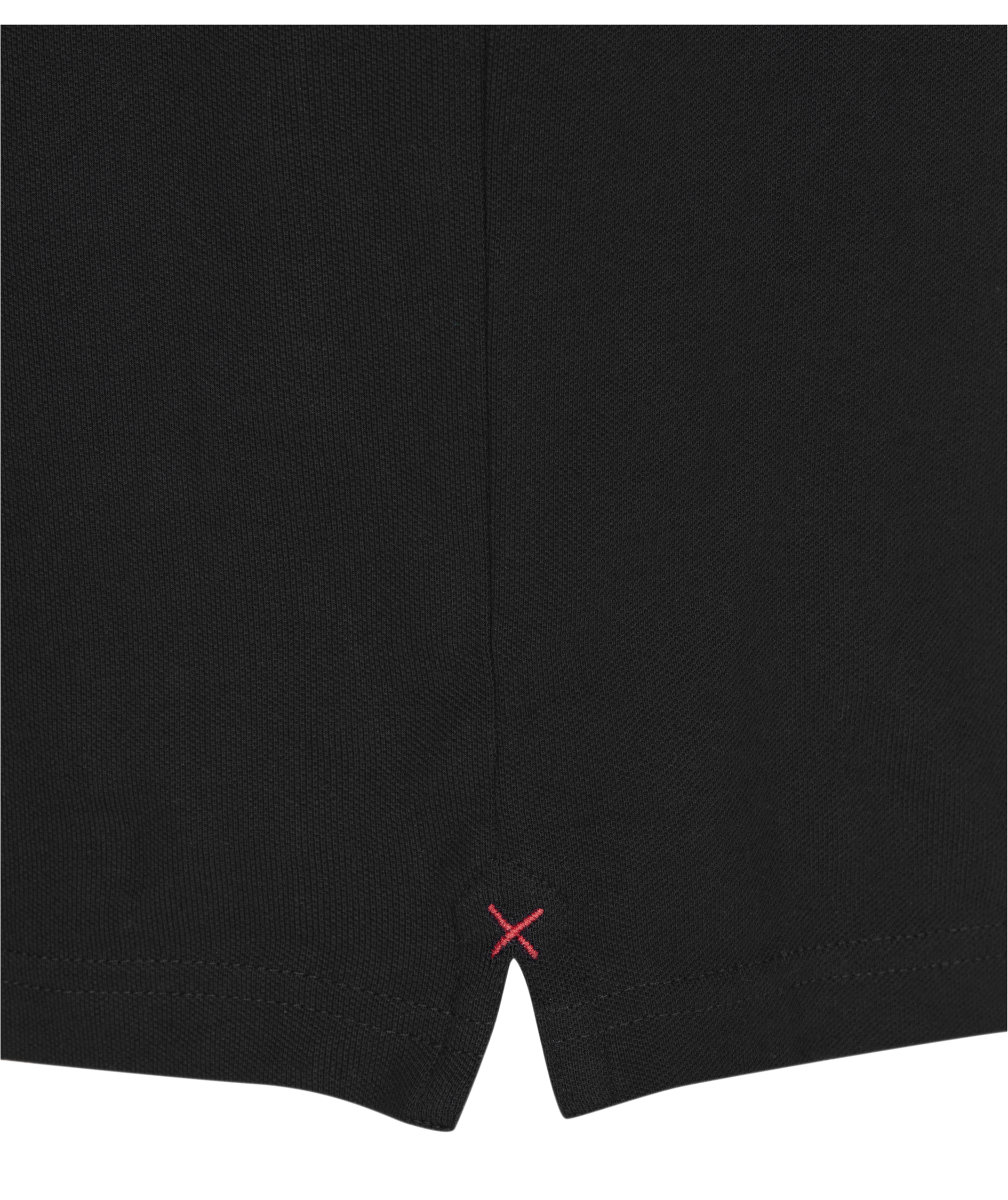 Clique Premium lang&auml;rmliges Poloshirt, Schwarz, large image number 4