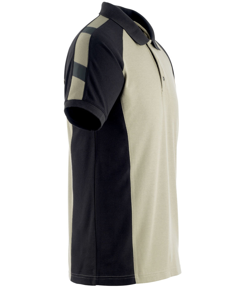 Mascot Bottrop polo T-skjorte, Khaki/Svart, large image number 3