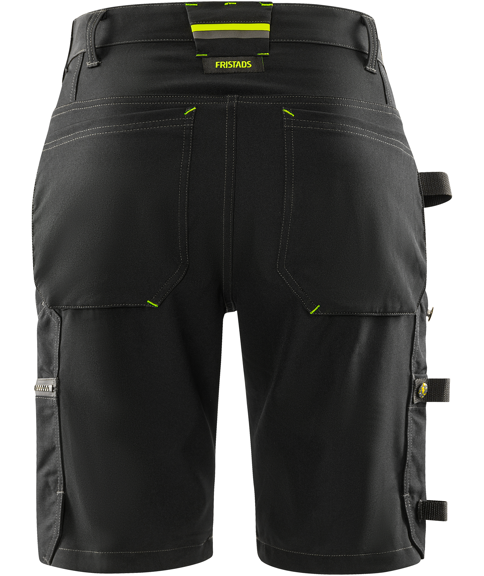 Fristads Flex Shorts 2803 GHST full stretch, Svart, large image number 3