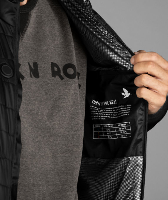 Seeland Heat hybrid jacket, Black, large image number 3