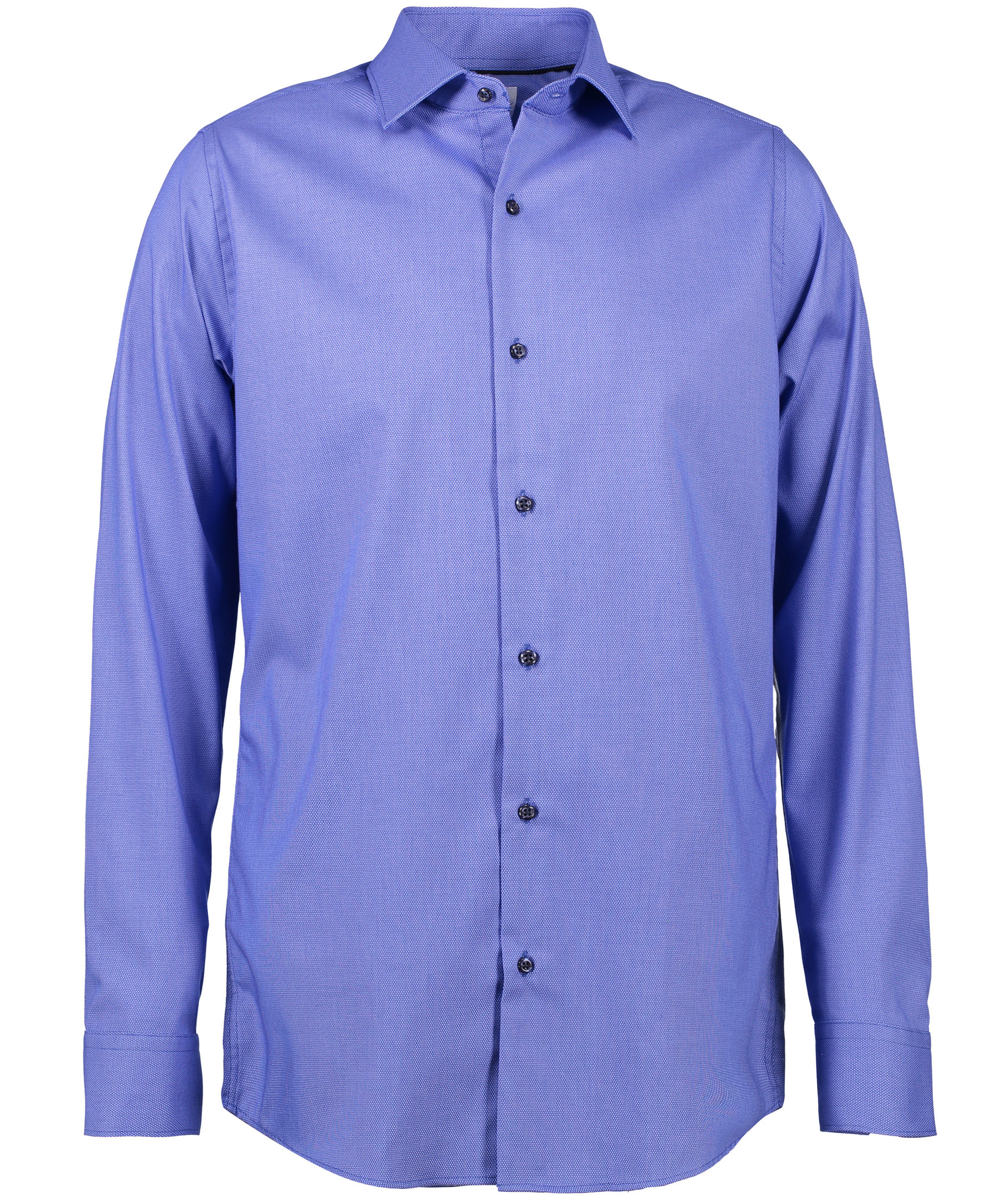 Seven Seas Dobby Royal Oxford Slim fit skjorta, Fransk Bl&aring;, large image number 2