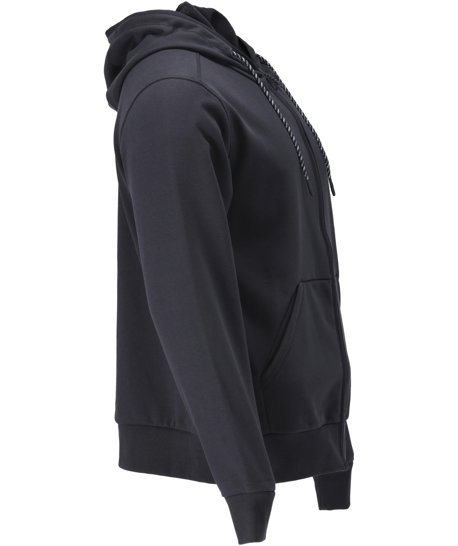 Mascot Customized hoodie med dragkedja, M&ouml;rk Marinbl&aring;, large image number 2