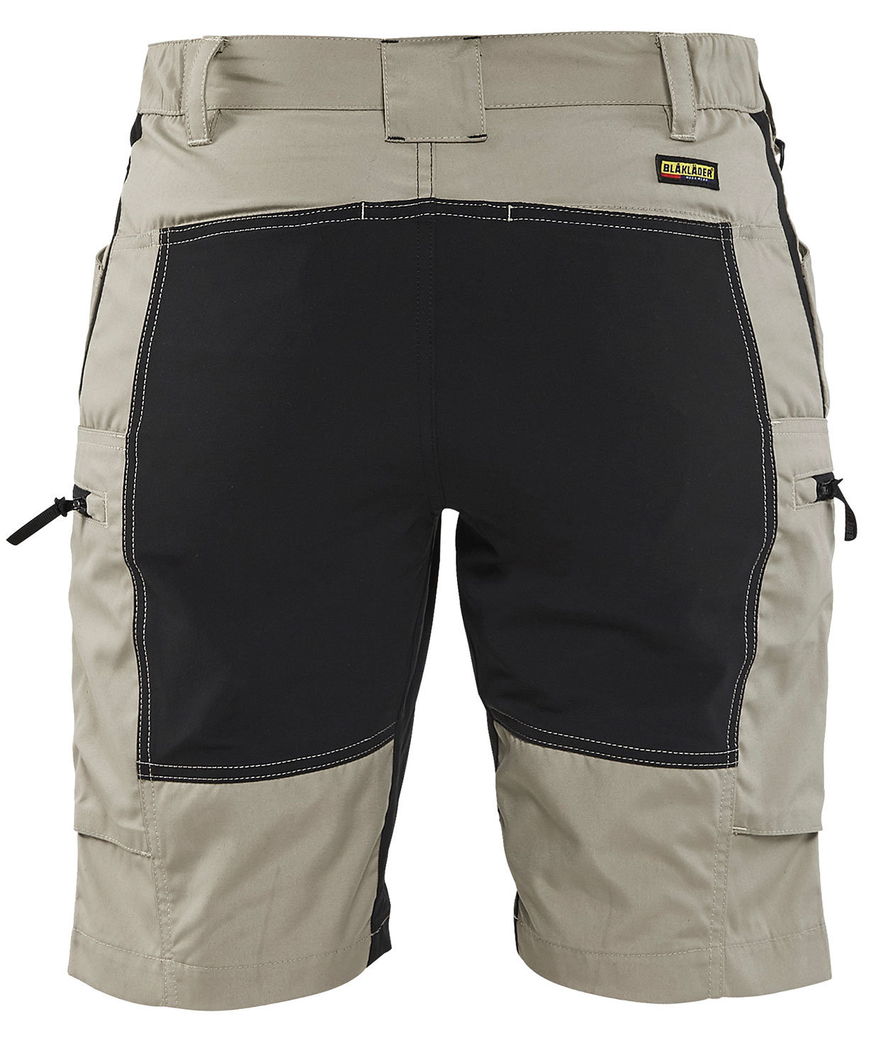 Bl&aring;kl&auml;der Unite dame serviceshorts, Sand/Sort, large image number 2