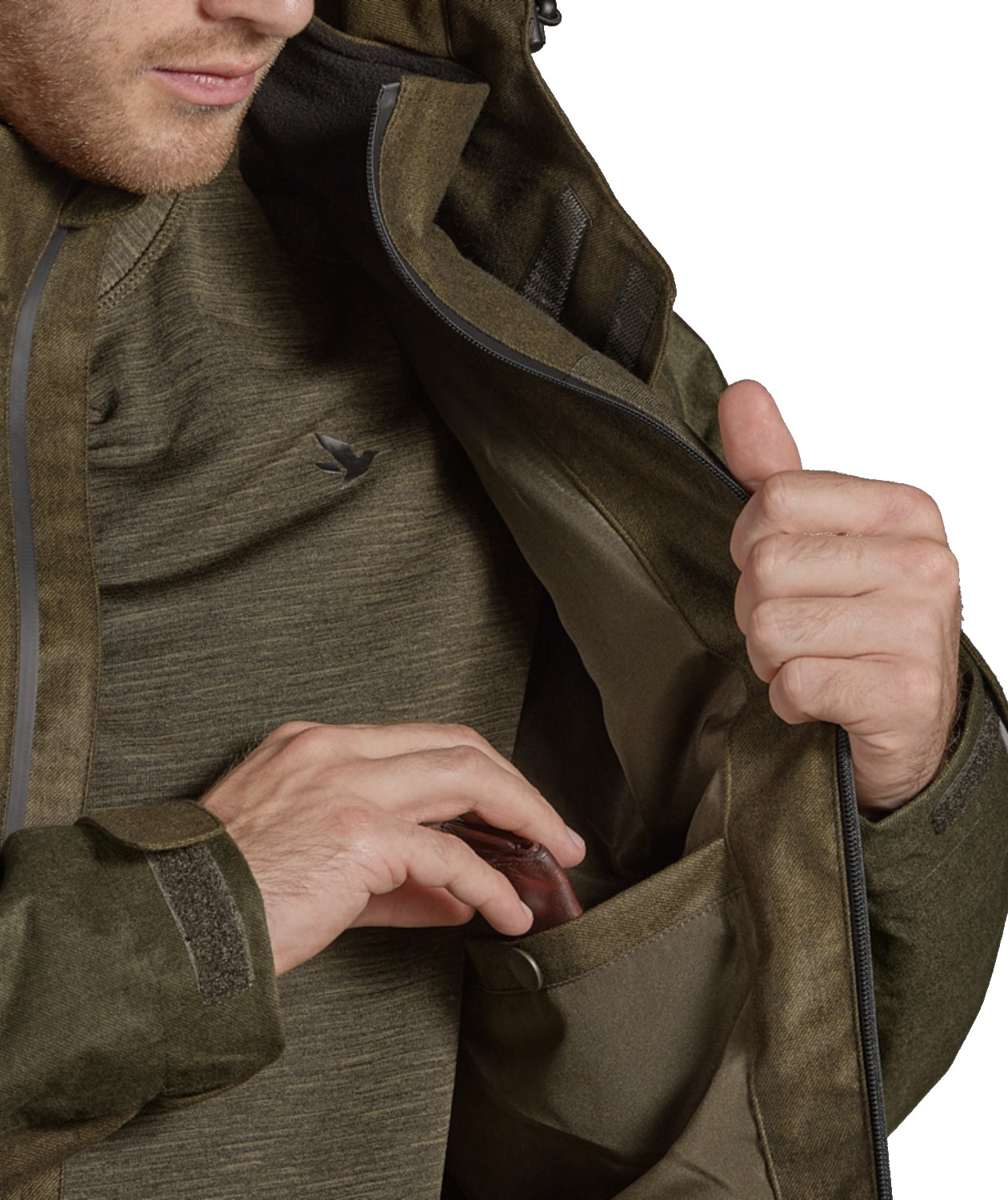 Seeland Avail jacket, Pine Green Melange, large image number 3