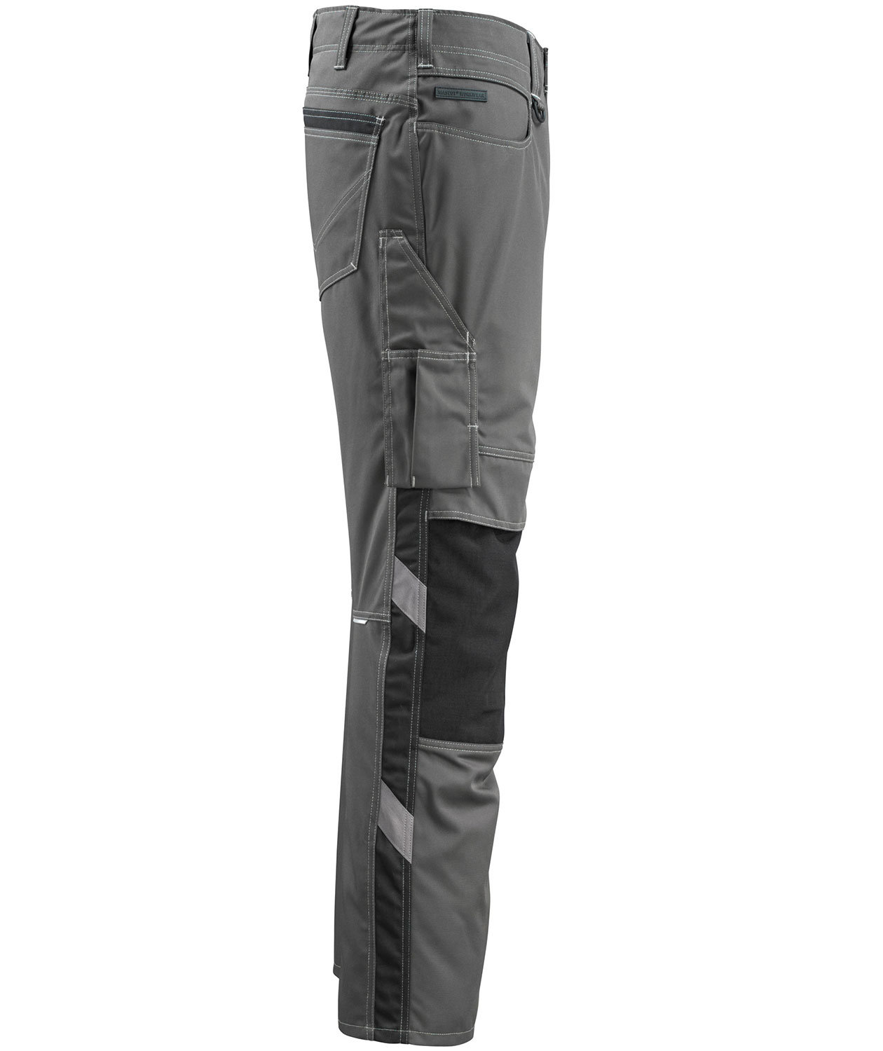 Mascot Mannheim Arbeitshose, leicht, Dunkel Anthrazitgrau/Schwarz, large image number 3