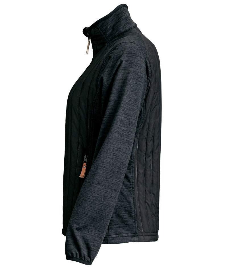 Kramp Active dame hybridjakke, Koksgr&aring;, large image number 3