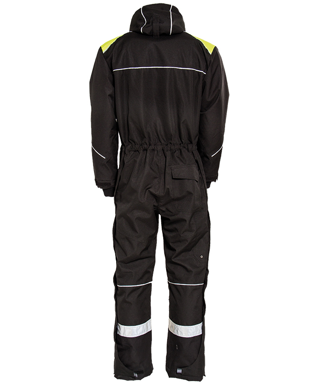 Tranemo vinterkedeldragt, Sort/Gul, large image number 1