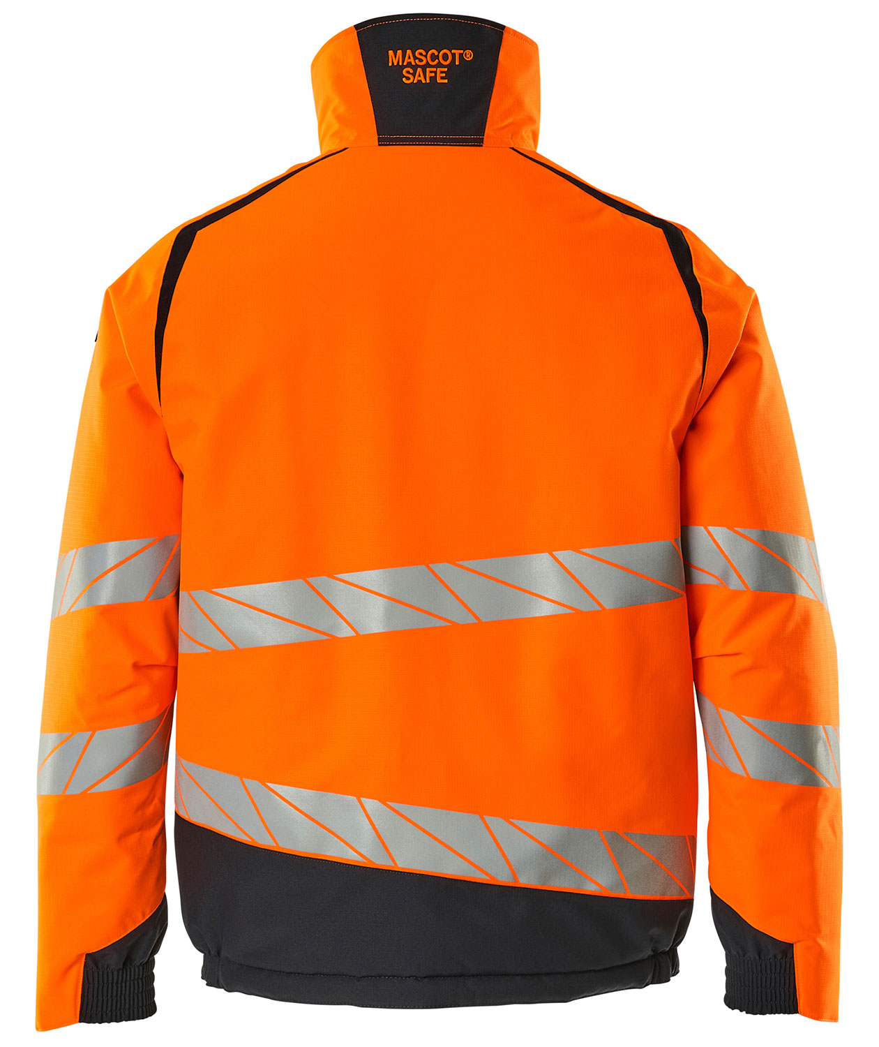 Mascot Accelerate Safe winter jacket, Hi-Vis Orange/Dark Marine