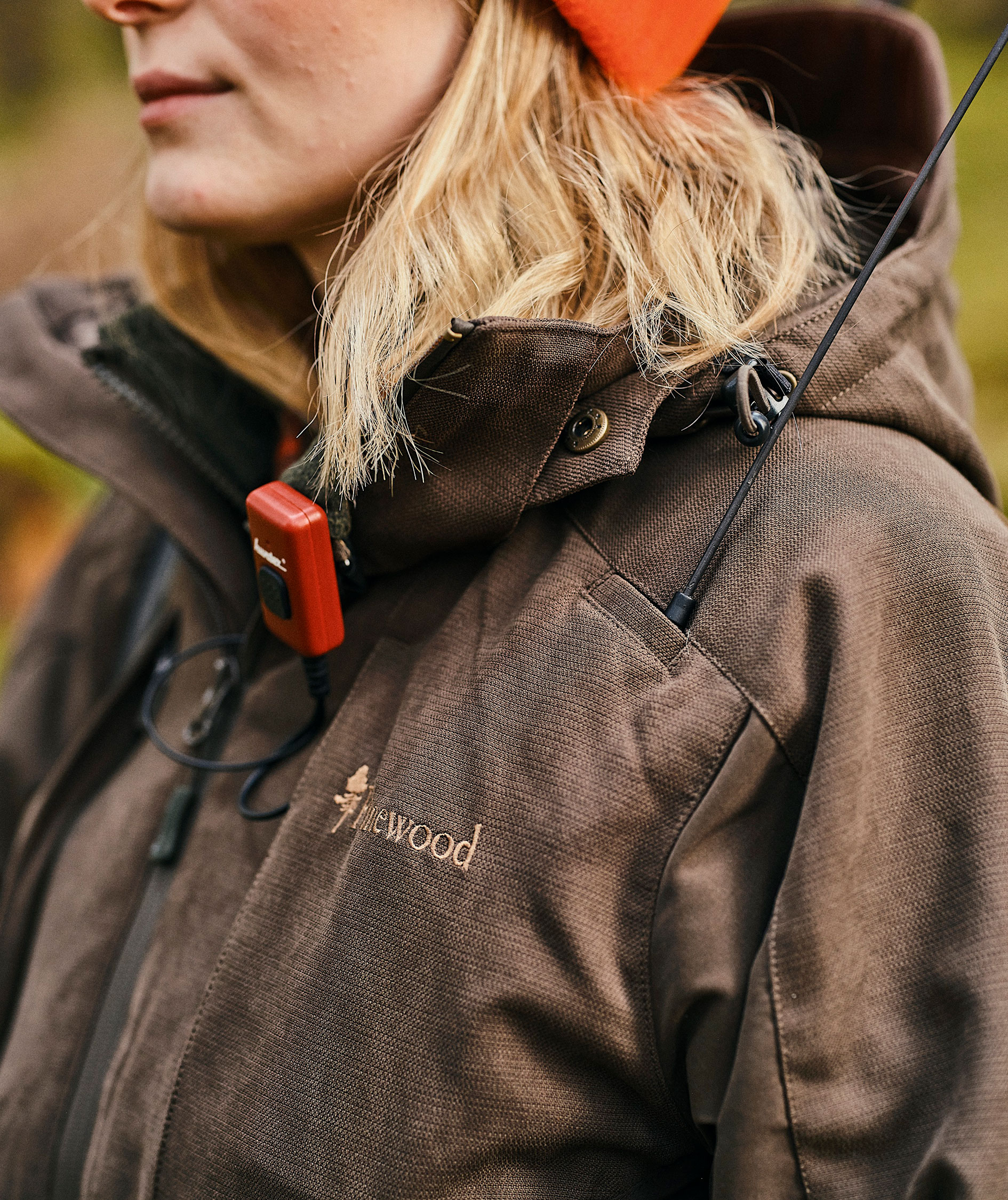 Pinewood&nbsp;Furudal Hunt Extreme damejakke, Suede Brown/dark olive, large image number 4