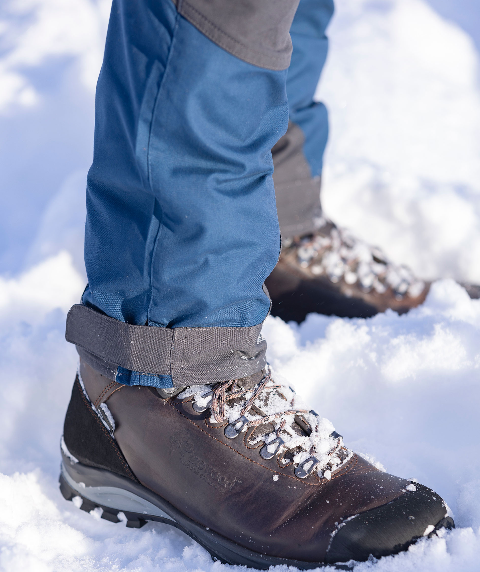 Pinewood Caribou TC bukser, Deep Dive/Dark Anthracite, large image number 7